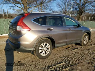 2013 Honda CR-V EX-L with VIN 5J6RM4H74DL040195, listed as a Copart auction lot 87580845 with 129,029 mi miles and Salvage Title. Bid and sale history available at carsss.com. Image 3.