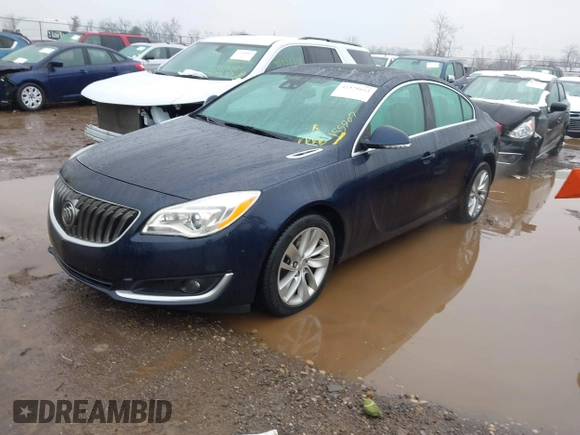 2015 Buick Regal Premium II with VIN 2G4GS5GX9F9282173, listed as a IAAI auction lot 41575613 with 155,907 mi miles and . Bid and sale history available at DreamBid. Image 2.
