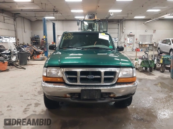1999 Ford Ranger XL with VIN 1FTZR15V3XTA98120, listed as a IAAI auction lot 41955698 with 197,733 mi miles. Bid and sale history available at carsss.com. Image 13.