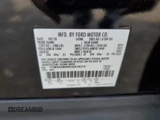 2019 Ford Explorer with VIN 1FM5K8B80KGA18375, listed as a Copart auction lot 57949883 with 78,759 mi miles and . Bid and sale history available at DreamBid. Image 14.