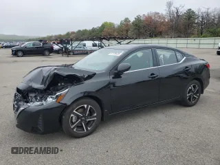 2024 Nissan Sentra SV z VIN 3N1AB8CVXRY382564, wystawiony jako Copart lot #57129425 z przebiegiem 17 815 mil mil oraz Szkoda całkowita • Salvage title. Historia ofert i sprzedaży dostępna na DreamBid. Obrazek 1.