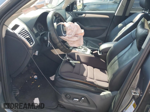 2015 Audi Q5 Premium Plus with VIN WA1LFAFPXFA033588, listed as a Copart auction lot 57030365 with 88,457 mi miles and Salvage title. Bid and sale history available at DreamBid. Image 7.