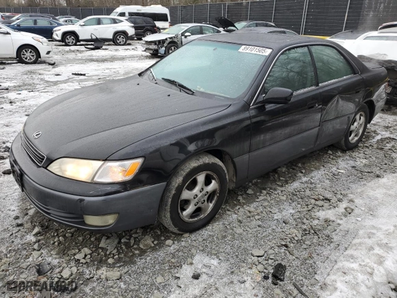 1998 Lexus ES 300 Luxury Sport Sdn with VIN JT8BF28G8W5049512, listed as a Copart auction lot 89101505 with 193,338 mi miles and Salvage Title. Bid and sale history available at carsss.com. Image 1.
