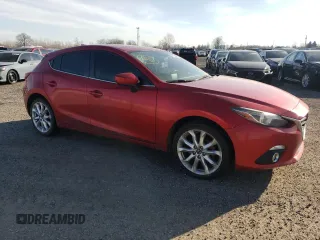 2015 Mazda 3 S Grand Touring with VIN JM1BM1M34F1276160, listed as a Copart auction lot 47063865 with 223,803 mi miles and Clean Title. Bid and sale history available at DreamBid. Image 4.
