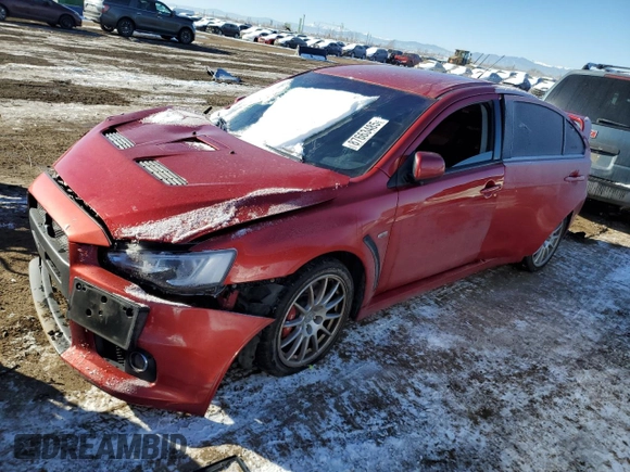 2008 Mitsubishi Lancer Evolution GSR with VIN JA3AW86V38U050124, listed as a Copart auction lot 87663485 with 153,827 mi miles and Salvage Title. Bid and sale history available at carsss.com. Image 1.
