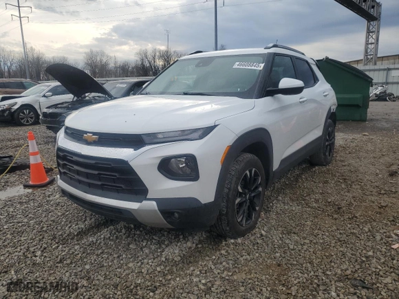 2023 Chevrolet TrailBlazer LT with VIN KL79MRSL8PB172814, listed as a Copart auction lot 46608845 with NaN miles and Salvage Title. Bid and sale history available at carsss.com. Image 1.