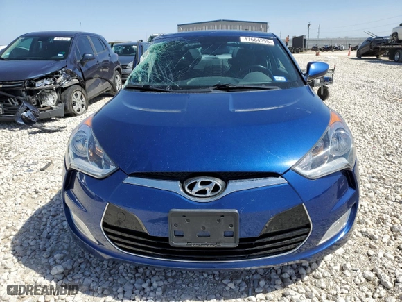 2015 Hyundai Veloster RE:FLEX with VIN KMHTC6AD3FU245705, listed as a Copart auction lot 47684555 with 109,828 mi miles and Clean Title. Bid and sale history available at carsss.com. Image 5.