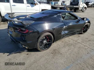 2021 Chevrolet Corvette 2LT with VIN 1G1YB2D43M5125954, listed as a Copart auction lot 78750964 with 23,158 mi miles and Salvage Title. Bid and sale history available at carsss.com. Image 3.
