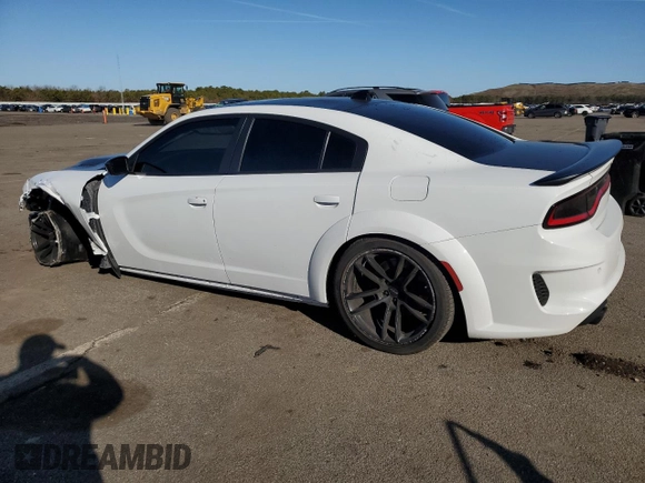 2023 Dodge Charger SRT Hellcat Widebody Jailbreak with VIN 2C3CDXL94PH503464, listed as a Copart auction lot 49607385 with 4,081 mi miles and Salvage Title. Bid and sale history available at carsss.com. Image 2.