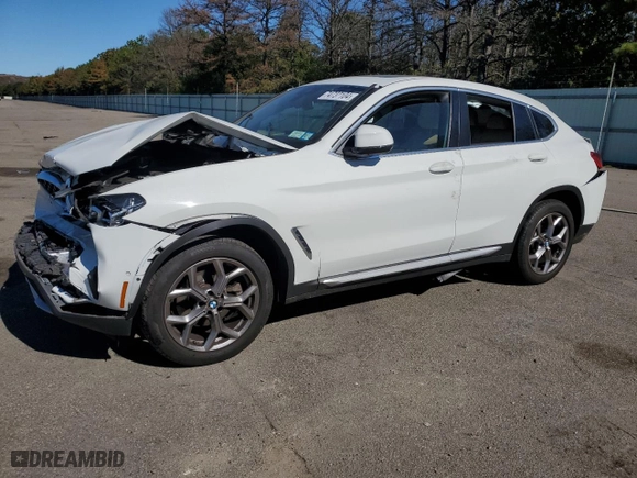 2022 BMW X4 xDrive30i with VIN 5UX33DT07N9N05218, listed as a Copart auction lot 74737104 with NaN miles and Non Repairable. Bid and sale history available at carsss.com. Image 1.