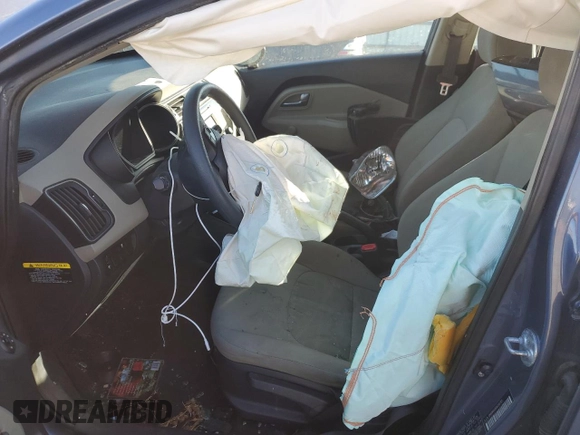 2016 Kia Rio LX with VIN KNADM4A38G6590765, listed as a Copart auction lot 86292164 with 102,741 mi miles and Salvage Title. Bid and sale history available at carsss.com. Image 7.