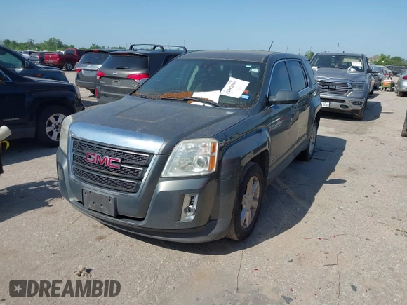 2013 GMC Terrain SLE with VIN 2GKFLREK2D6365605, listed as a IAAI auction lot 42002386 with 164,922 mi miles. Bid and sale history available at carsss.com. Image 2.