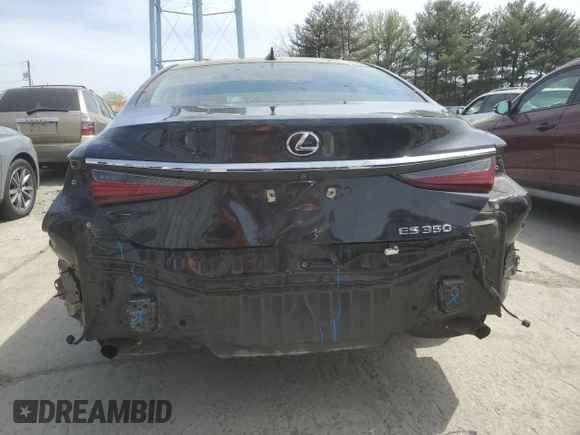 2019 Lexus ES 350 with VIN 58ABZ1B16KU034521, listed as a Copart auction lot 53864035 with 86,790 mi miles and Salvage Title. Bid and sale history available at DreamBid. Image 6.