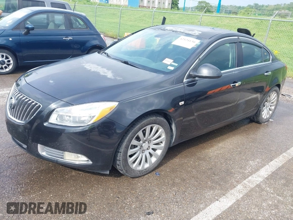 2011 Buick Regal CXL RL6 with VIN W04GU5GC6B1007638, listed as a IAAI auction lot 42124130 with 178,951 mi miles and . Bid and sale history available at DreamBid. Image 2.