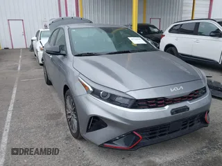 2024 Kia Forte GT-Line with VIN 3KPF54AD9RE731843, listed as a IAAI auction lot 41724349 with 7,475 mi miles. Bid and sale history available at carsss.com. Image 1.