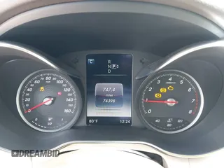 2015 Mercedes-Benz C-Class C 300 with VIN 55SWF4JB4FU056399, listed as a IAAI auction lot 41917600 with 74,398 mi miles. Bid and sale history available at carsss.com. Image 7.