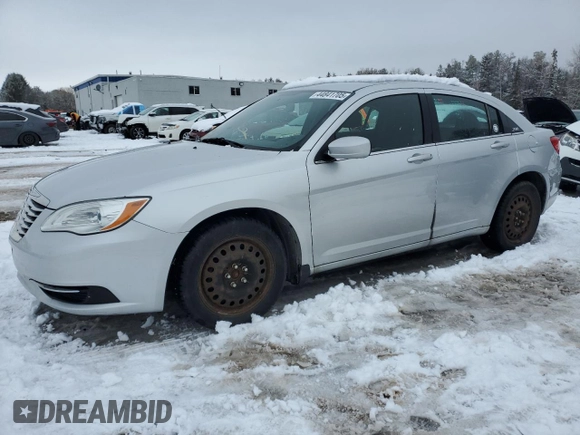 2012 Chrysler 200 LX with VIN 1C3CCBAB9CN315374, listed as a Copart auction lot 44841705 with 147,043 mi miles and Clean Title. Bid and sale history available at DreamBid. Image 1.