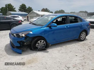 2023 Kia Rio S with VIN 3KPA24AD2PE623368, listed as a Copart auction lot 66708084 with 9,442 mi miles and Salvage Title. Bid and sale history available at carsss.com. Image 1.