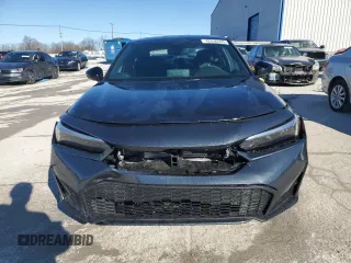 2025 Honda Civic Sedan Hybrid Sport with VIN 2HGFE4F8XSH307465, listed as a Copart auction lot 42636535 with 908 mi miles and Salvage Title. Bid and sale history available at carsss.com. Image 5.