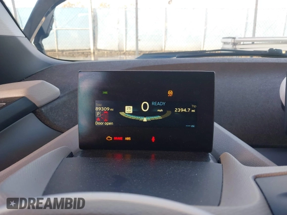 2014 BMW i3 with VIN WBY1Z4C54EV274996, listed as a IAAI auction lot 41625550 with 89,309 mi miles and . Bid and sale history available at DreamBid. Image 7.