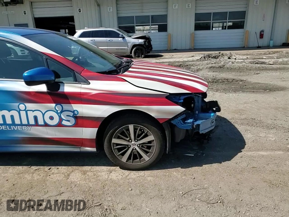 2023 Subaru Impreza Premium with VIN 4S3GKAV61P3600871, listed as a Copart auction lot 54478595 with 27,697 mi miles and Salvage title. Bid and sale history available at DreamBid. Image 13.