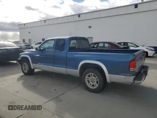 2004 Dodge Dakota SLT with VIN 1D7GL42N14S527972, listed as a Copart auction lot 86841454 with 150,784 mi miles and Salvage title. Bid and sale history available at DreamBid. Image 2.