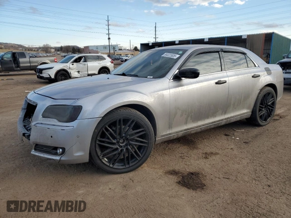 2014 Chrysler 300 C with VIN 2C3CCAKG9EH273708, listed as a Copart auction lot 89322805 with 161,506 mi miles and Salvage Title. Bid and sale history available at carsss.com. Image 1.