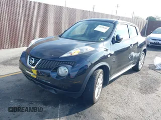 2014 Nissan Juke SV with VIN JN8AF5MR3ET354355, listed as a IAAI auction lot 42079641 with 43,192 mi miles and . Bid and sale history available at carsss.com. Image 2.