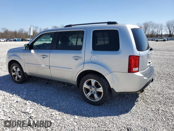 2012 Honda Pilot EX-L with VIN 5FNYF4H55CB047393, listed as a Copart auction lot 53814835 with 189,519 mi miles and Clean Title. Bid and sale history available at DreamBid. Image 2.