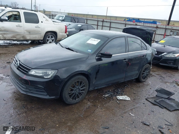 2017 Volkswagen Jetta 1.4T S with VIN 3VW167AJ0HM336692, listed as a IAAI auction lot 41458319 with 102,586 mi miles. Bid and sale history available at carsss.com. Image 18.