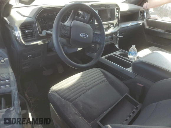 2022 Ford F-150 XL with VIN 1FTEX1EP5NKE34956, listed as a Copart auction lot 85719704 with 41,789 mi miles and Salvage title. Bid and sale history available at DreamBid. Image 8.