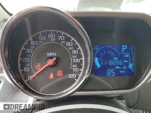 2013 Chevrolet Spark LS with VIN KL8CB6S90DC608037, listed as a Copart auction lot 49492595 with 118,286 mi miles and Salvage Title. Bid and sale history available at carsss.com. Image 9.