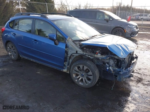 2016 Subaru Impreza Wagon 2.0i Sport Limited with VIN JF1GPAY63G8229475, listed as a IAAI auction lot 41656668 with 84,991 mi miles. Bid and sale history available at carsss.com. Image 1.