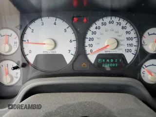 2007 Dodge 1500 Laramie with VIN 1D7HU18287S133970, listed as a Copart auction lot 57089605 with 208,083 mi miles and Salvage title. Bid and sale history available at DreamBid. Image 9.