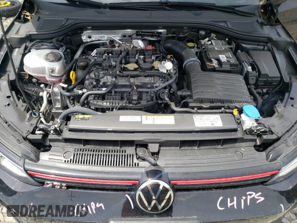 2022 Volkswagen GTI Autobahn with VIN WVW587CD9NW216858, listed as a Copart auction lot 56060284 with 19,931 mi miles and . Bid and sale history available at DreamBid. Image 11.