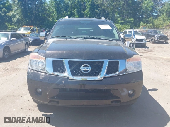 2014 Nissan Armada Platinum z VIN 5N1BA0NE9EN611807, wystawiony jako IAAI lot #42297717 z przebiegiem 199 541 mil mil oraz . Historia ofert i sprzedaży dostępna na DreamBid. Obrazek 13.