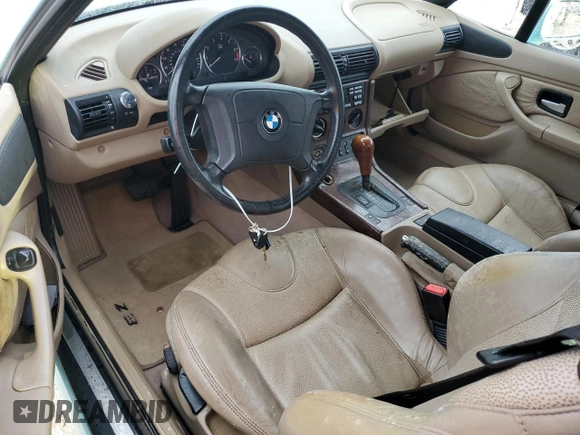 1998 BMW 3 Series 1.9L with VIN 4USCH7320WLD16014, listed as a Copart auction lot 74743984 with 0 mi miles and Salvage Title. Bid and sale history available at carsss.com. Image 8.