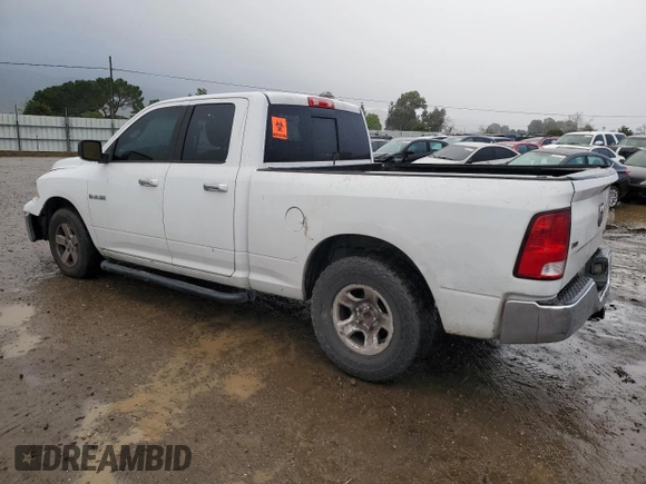 2010 Dodge 1500 SLT z VIN 1D7RB1GP0AS182224, wystawiony jako Copart lot #44581735 z przebiegiem 207 531 mil mil oraz Szkoda całkowita • Salvage title. Historia ofert i sprzedaży dostępna na DreamBid. Obrazek 2.
