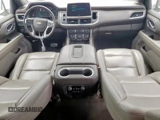 2021 Chevrolet Suburban LT with VIN 1GNSCCKD2MR265366, listed as a Copart auction lot 65439595 with 106,345 mi miles and Salvage title. Bid and sale history available at DreamBid. Image 8.