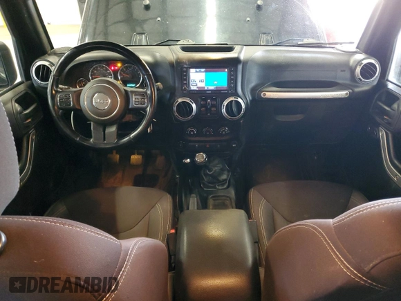2015 Jeep Wrangler Unlimited Sahara with VIN 1C4BJWEG3FL614305, listed as a Copart auction lot 53685545 with 152,295 mi miles and Clean Title. Bid and sale history available at carsss.com. Image 8.