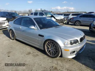 2002 BMW 3 Series M3 with VIN WBSBL93422JR15716, listed as a Copart auction lot 86993574 with 156,485 mi miles and Salvage Title. Bid and sale history available at DreamBid. Image 4.