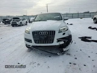 2014 Audi Q7 3.0T Premium Plus with VIN WA1LGAFE5ED010082, listed as a Copart auction lot 45519515 with 129,781 mi miles and Salvage Title. Bid and sale history available at carsss.com. Image 10.