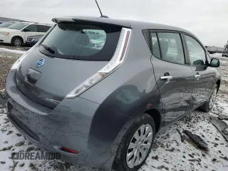 2015 Nissan LEAF SV with VIN 1N4AZ0CP5FC332953, listed as a Copart auction lot 39087903 with 61,605 mi miles. Bid and sale history available at carsss.com. Image 3.