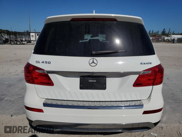 2016 Mercedes-Benz GL with VIN 4JGDF6EE7GA643498, listed as a Copart auction lot 82463104 with 0 mi miles and Salvage Title. Bid and sale history available at carsss.com. Image 6.