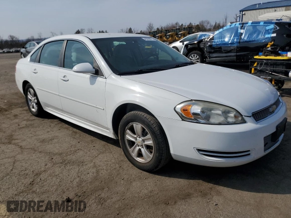 2012 Chevrolet Impala LS Retail with VIN 2G1WA5E35C1117971, listed as a Copart auction lot 49295075 with 97,809 mi miles and Salvage Title. Bid and sale history available at DreamBid. Image 4.