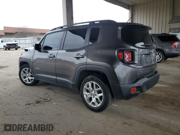 2017 Jeep Renegade Latitude z VIN ZACCJABB5HPF37984, wystawiony jako Copart lot #52618355 z przebiegiem 123 335 mil mil oraz Szkoda całkowita • Salvage title. Historia ofert i sprzedaży dostępna na DreamBid. Obrazek 2.