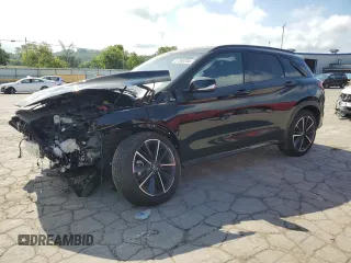2023 Infiniti QX50 Sport with VIN 3PCAJ5FB0PF114339, listed as a Copart auction lot 57389284 with 11,462 mi miles and Salvage Title. Bid and sale history available at DreamBid. Image 1.
