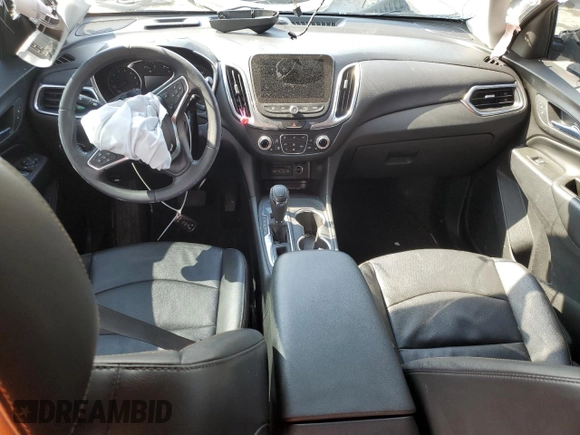 2021 Chevrolet Equinox LT with VIN 3GNAXKEV1MS172477, listed as a Copart auction lot 53365345 with 62,334 mi miles and Salvage Title. Bid and sale history available at DreamBid. Image 8.