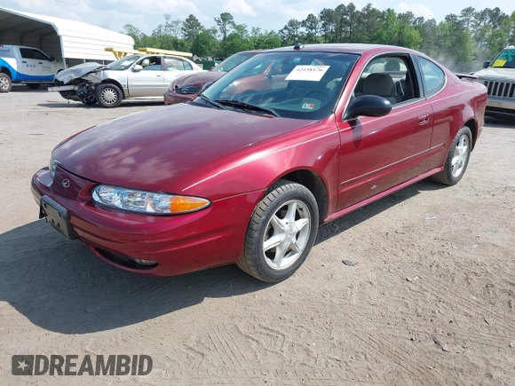 2003 Oldsmobile Alero GL2 with VIN 1G3NL12EX3C157260, listed as a IAAI auction lot 42158126 with 249,552 mi miles and . Bid and sale history available at DreamBid. Image 2.