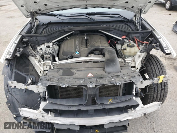 2016 BMW X6 xDrive35i with VIN 5UXKU2C59G0N79613, listed as a Copart auction lot 53323035 with 173,213 mi miles and Salvage Title. Bid and sale history available at carsss.com. Image 12.
